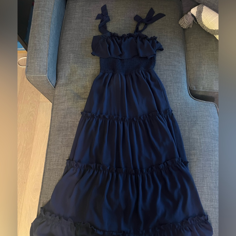 Maxi Blue Dress